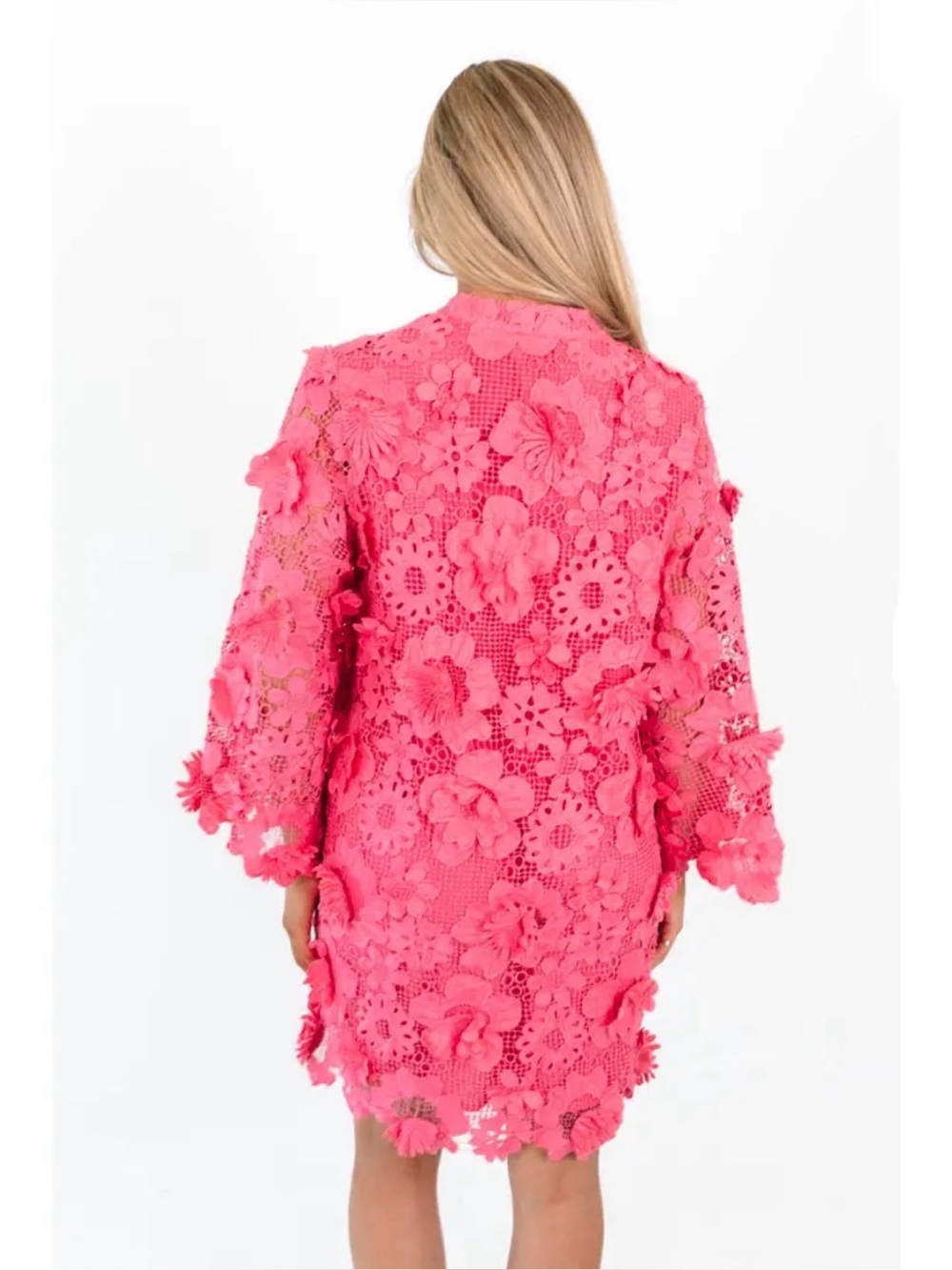 J. Marie Seraphina Dress in Hot Pink Size XS - Picture 2 of 12